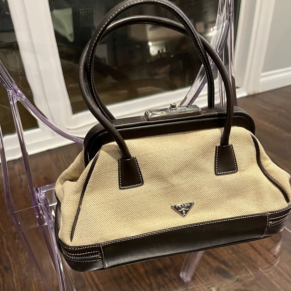 Prada Vintage Medicine Bag Canapa + Vitell with authenticity certificate card. - Picture 2 of 5